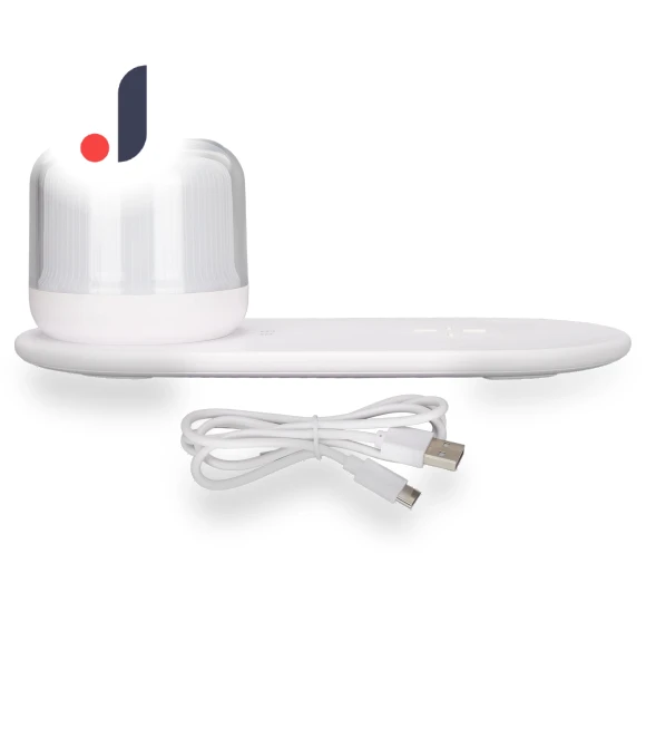 Wireless Charging Lamp with Touch Screen — Study & Desk Lighting, OutsideWorld