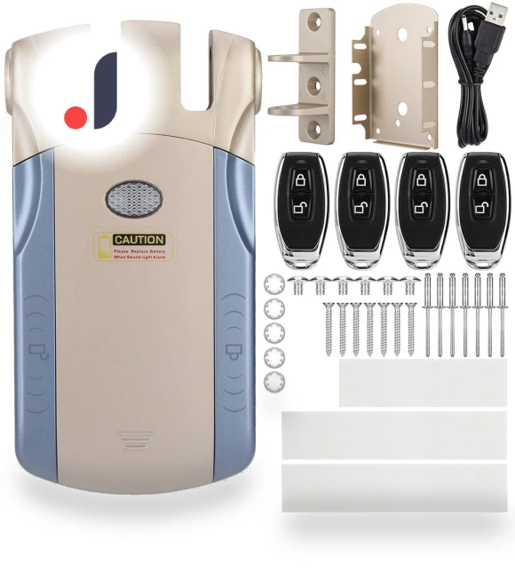 Wireless Invisible Electronic Lock — Smart Home Security, DIYelecs
