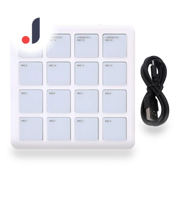 Wireless MIDI Controller with RGB Backlight — MIDI Control Devices, DIYelecs