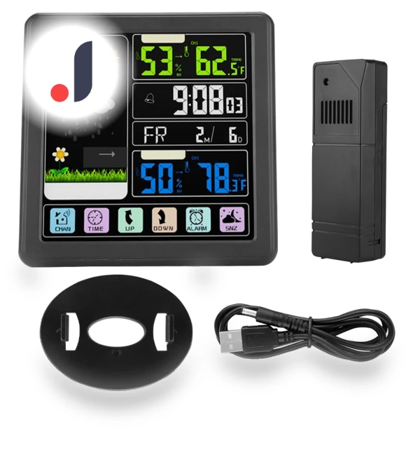 Wireless Multifunctional Weather Watch with Touch Screen — Smartwatches, OutsideWorld