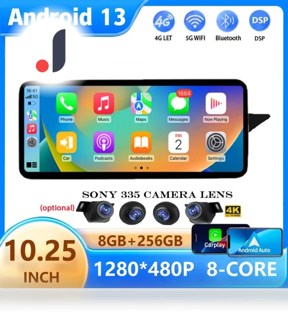 10.25-inch Android 13 Car Stereo GPS Touch Screen — Stereo Receivers, AutoSphere