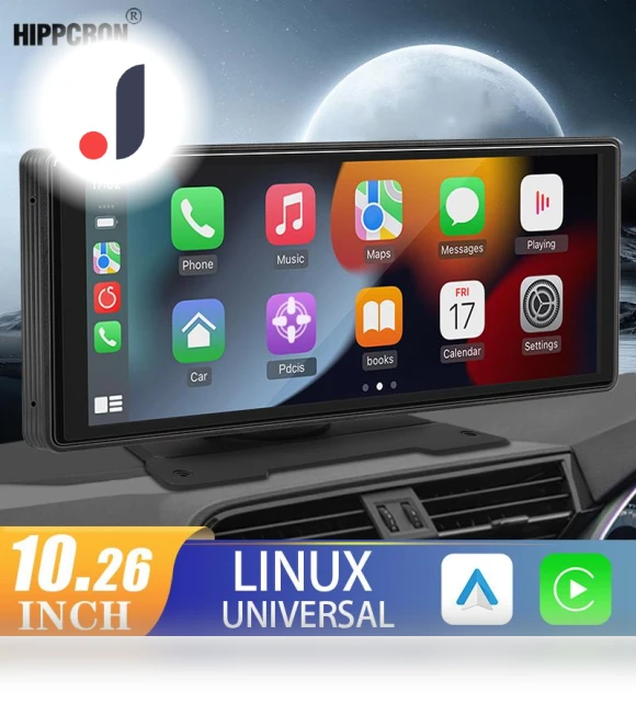 10.26” CarPlay Android Auto Car Radio Multimedia Video Player — Car Installation Essentials, AutoSphere