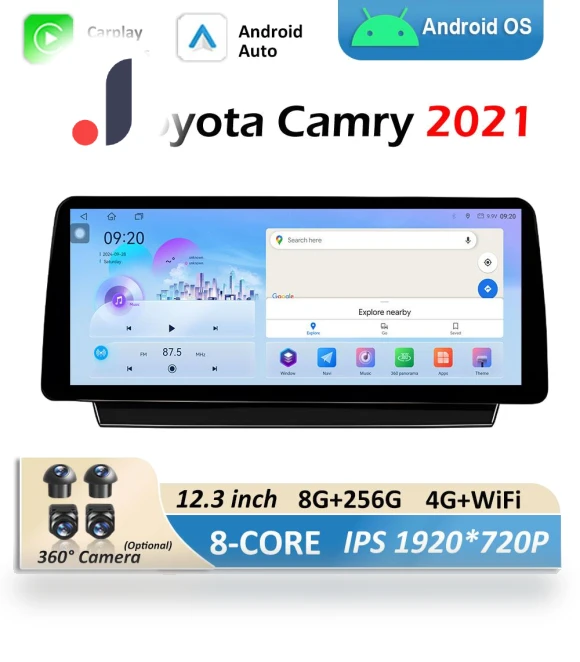 12.3-inch Touchscreen Intelligent System — Stereo Receivers, AutoSphere