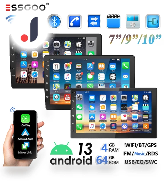 2 DIN Android Car Stereo — Stereo Receivers, AutoSphere