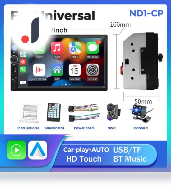 2 Din MP5 Car Player — Stereo Receivers, AutoSphere
