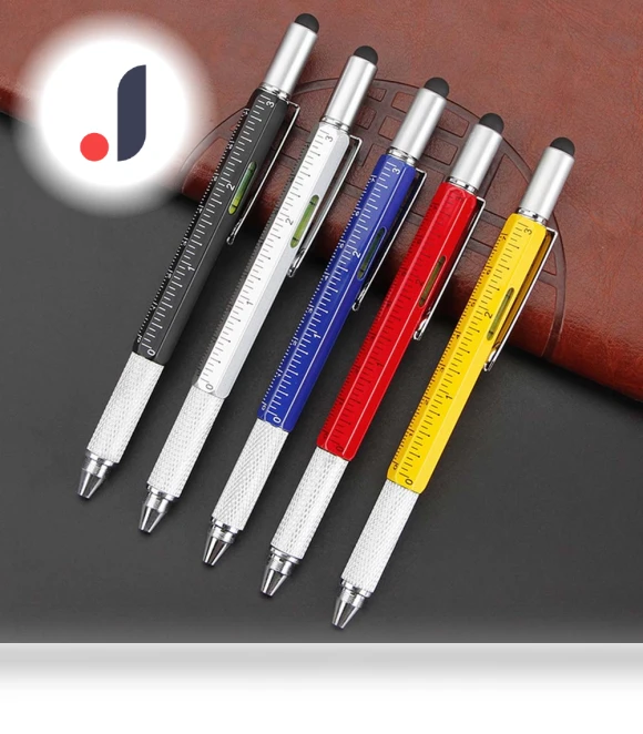 6-in-1 Multifunctional Leveling Pen Tool — , Reliable tool