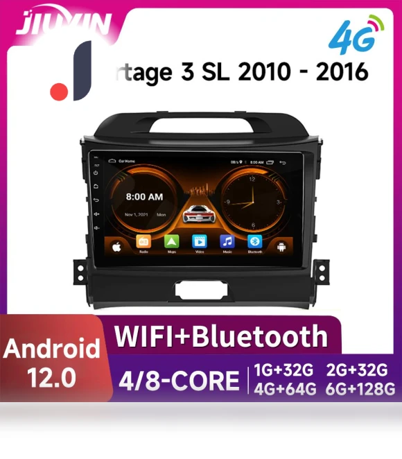 AI Voice 2 din Android Auto Radio — Stereo Receivers, AutoSphere