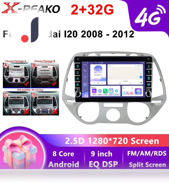 Android 13 Carplay Multimedia Stereo — Stereo Receivers, X-REAKO Global Car Radio