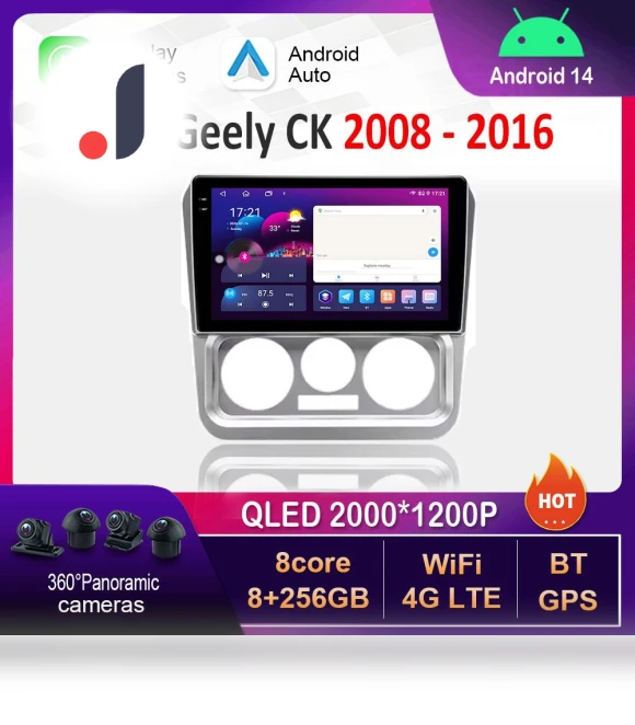 Android 14 Car Multimedia Player — Stereo Receivers, AutoSphere