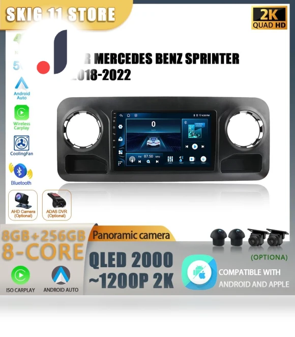 Android 14 Car Multimedia System — Stereo Receivers, AutoSphere