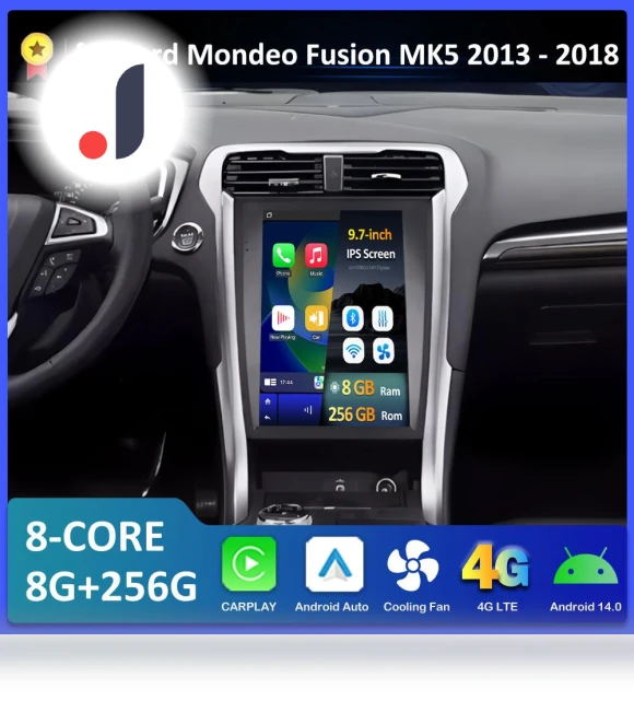 Android 14 Car Stereo for Ford Mondeo Fusion MK5 — Stereo Receivers, AutoSphere
