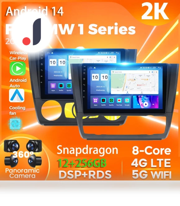 Android 14 Carplay Auto Car Radio Player — Stereo Receivers, AutoSphere