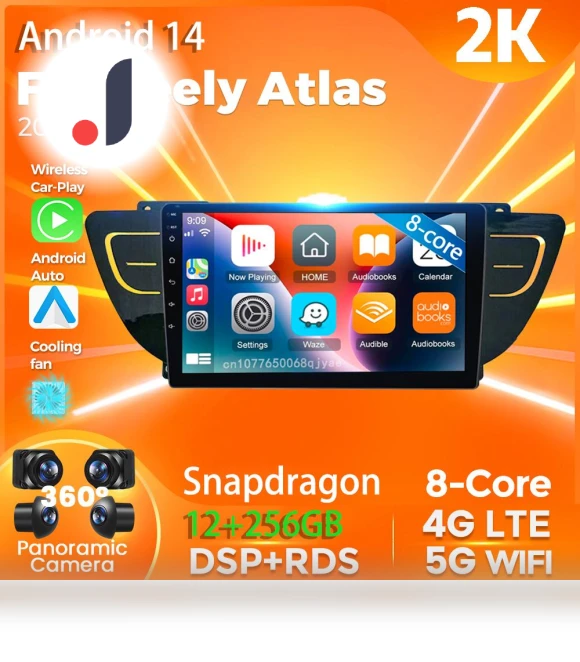 Android 14 Carplay Auto Multimedia Head Unit — Stereo Receivers, AutoSphere