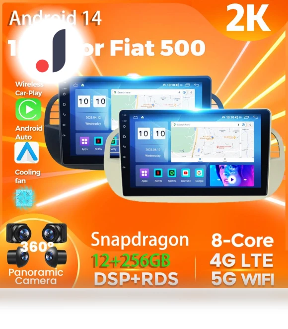 Android 14 Carplay Car Radio — Stereo Receivers, AutoSphere
