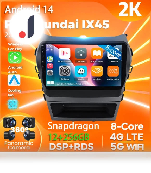 Android 14 Carplay Car Radio — Stereo Receivers, AutoSphere