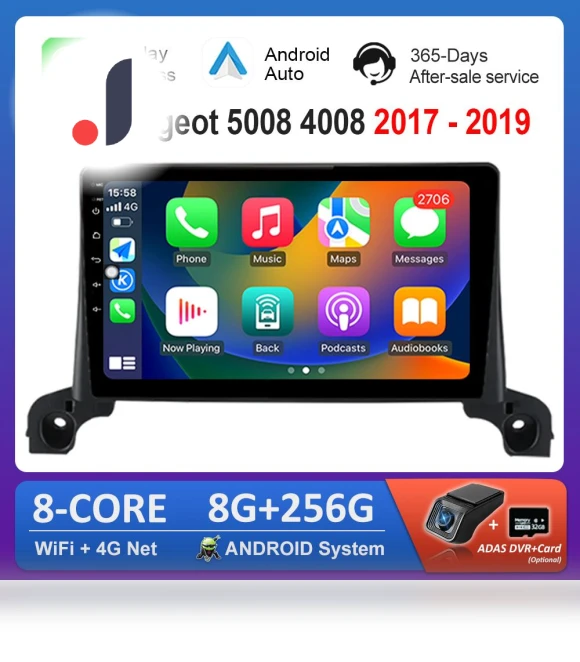 Android OS Stereo DSP Touch Screen WiFi Car Multimedia Player — Stereo Receivers, AutoSphere