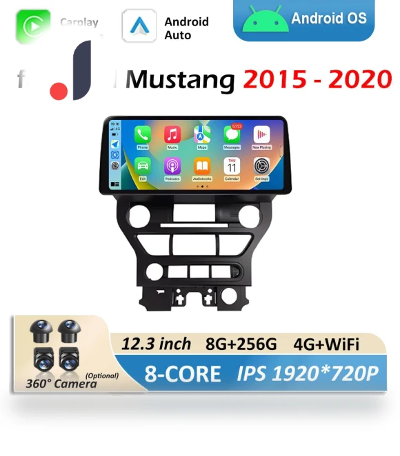 Android Smart System for Ford Mustang — Stereo Receivers, AutoSphere
