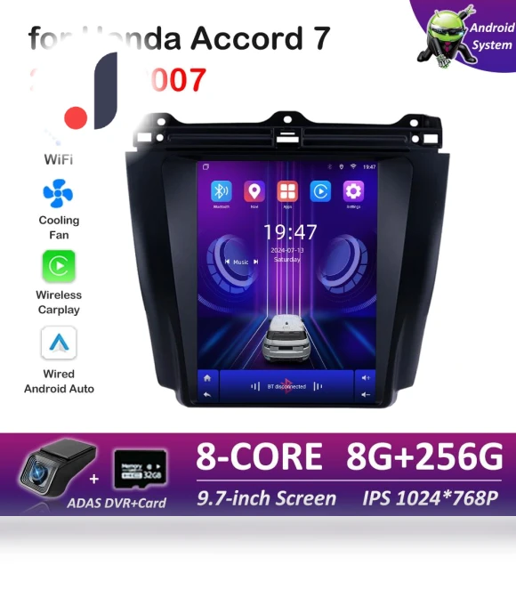 Android Smart System for Honda Accord 7 — Stereo Receivers, AutoSphere