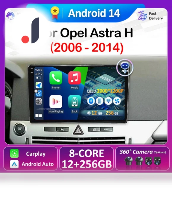 Android Smart System for Opel Astra H — Navigation & GPS Accessories, AutoSphere