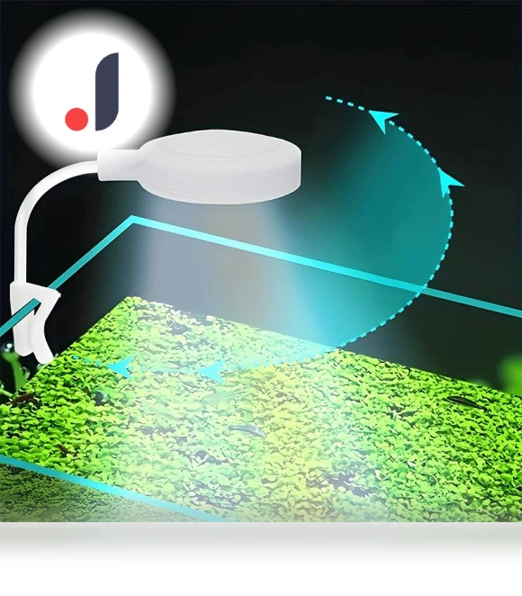 Aquarium LED Light with Adapter — Lights, Pet daily necessities