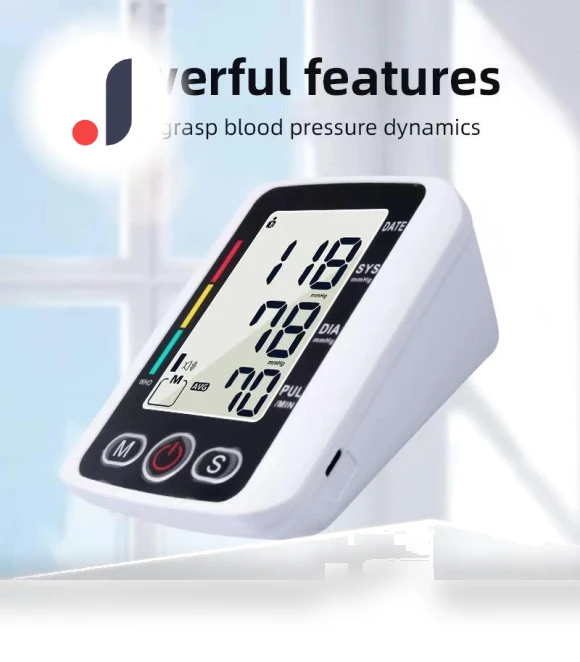 Automatic Electric Blood Pressure Monitor — Blood Pressure Monitors, Healthy Skin