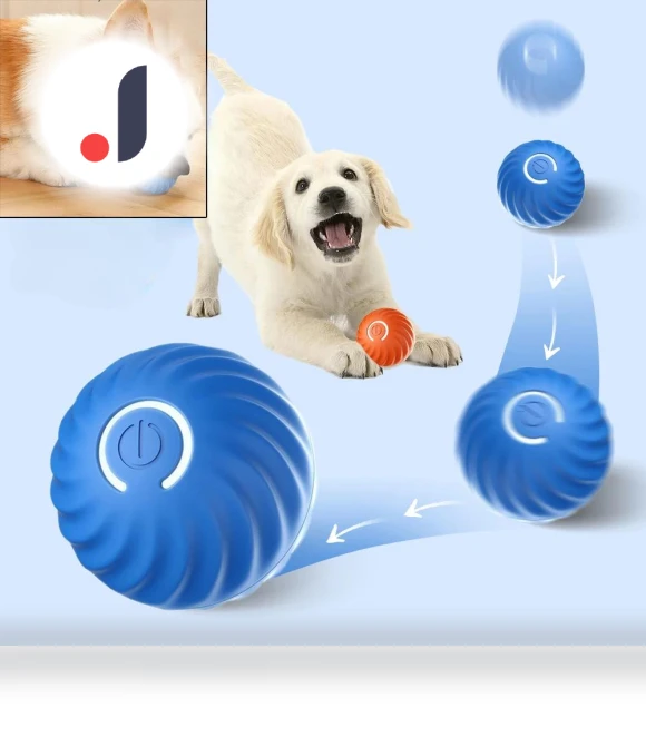 Automatic Moving Jumping Rolling Ball — Automatic Launchers, Pet daily necessities