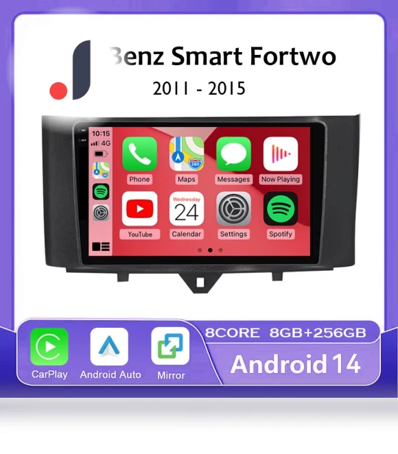 Carplay Android 14 Automotive DVD Multimedia Player — Stereo Receivers, AutoSphere