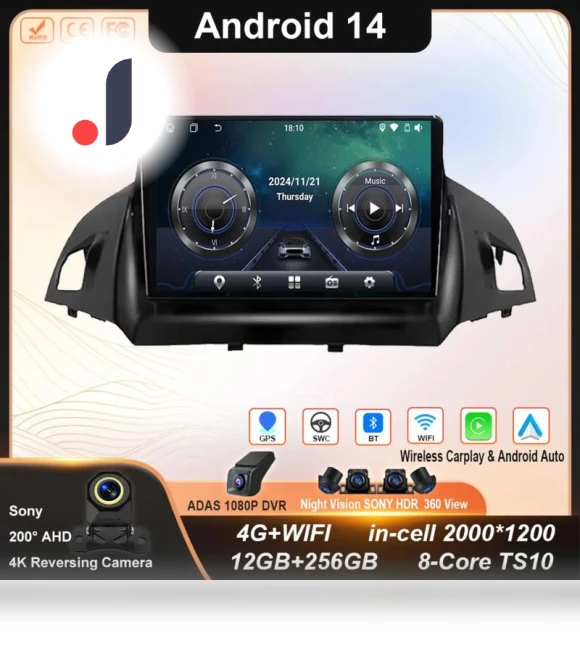 Carplay Autoradio Android 14 Auto — Stereo Receivers, AutoSphere