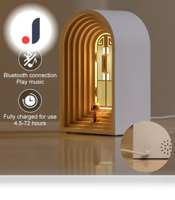 Creative LED Bluetooth Speaker — Night Lights, Explorer Outdoors