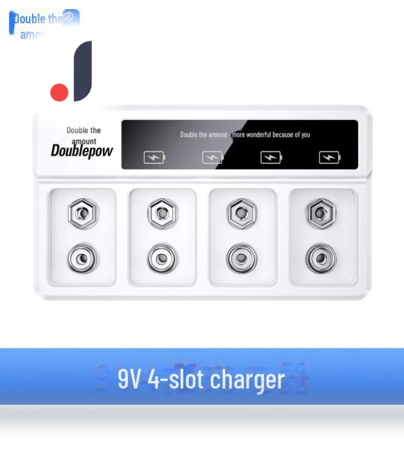 Dual NiMH Battery Charger with Independent LED Display — Chargers, Smarter than future