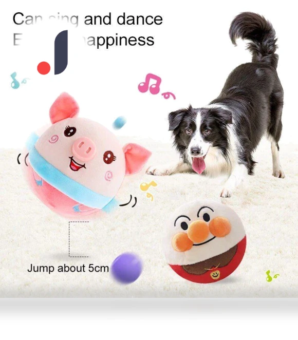 Electric Automatic Plush Jumping Toy — Cat Playthings, Pet daily necessities
