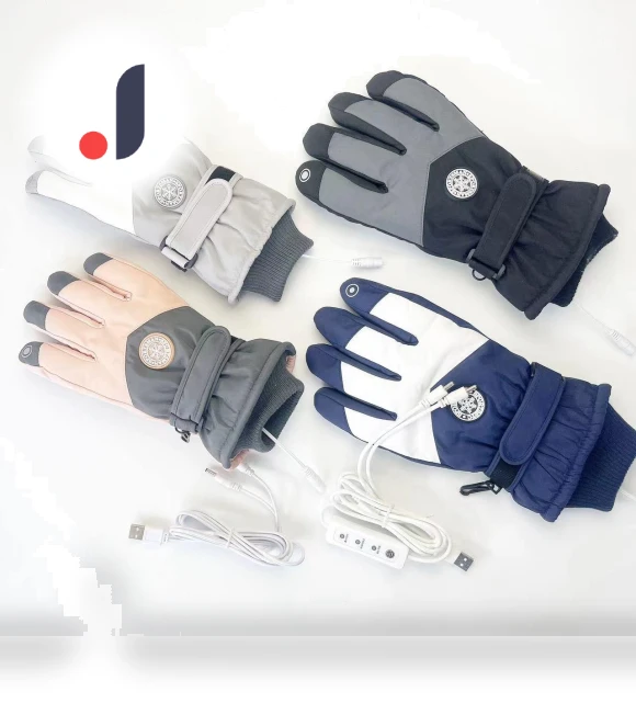 Electric Ski Gloves with Heating and Touch Screen — Gloves & Mittens, StrideBox