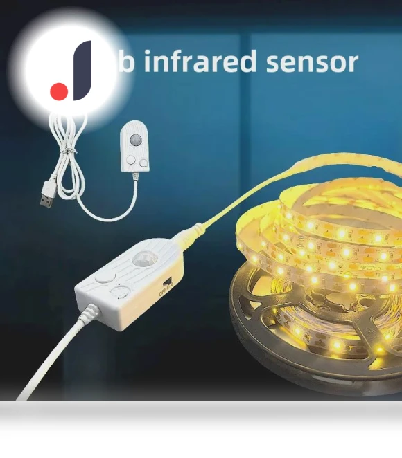 Epoxy Bare Board Light Strip with Human Infrared Sensor — LED Strips, Got Now