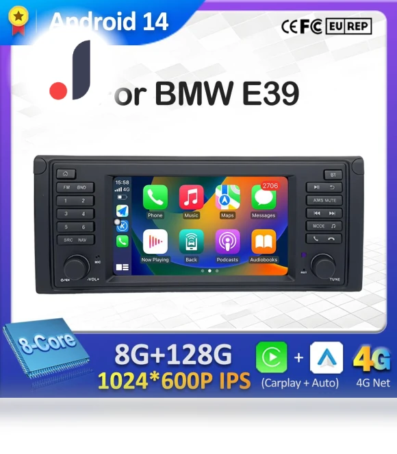 GPS Navigation Wireless Carplay Car Radio — Stereo Receivers, AutoSphere