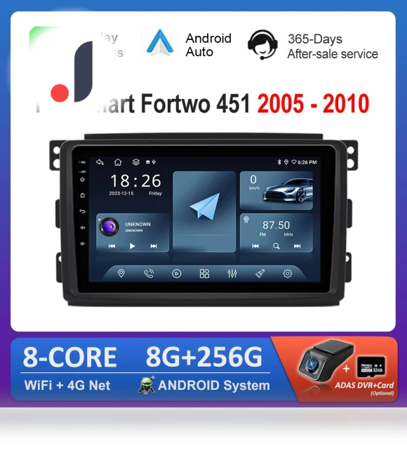 HD Screen Android Car Radio Multimedia Video Player — Stereo Receivers, AutoSphere