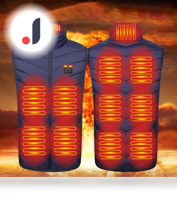 Heated Vest — Men's Vests, NB Fashion