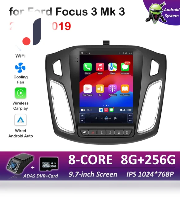 IPS Touch Screen Android Intelligent System with Wireless Carplay GPS Navigation 4G — Navigation & GPS Accessories, AutoSphere
