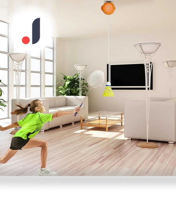 Portable Badminton Training Robot — Training Tools, Encounter the kitchen