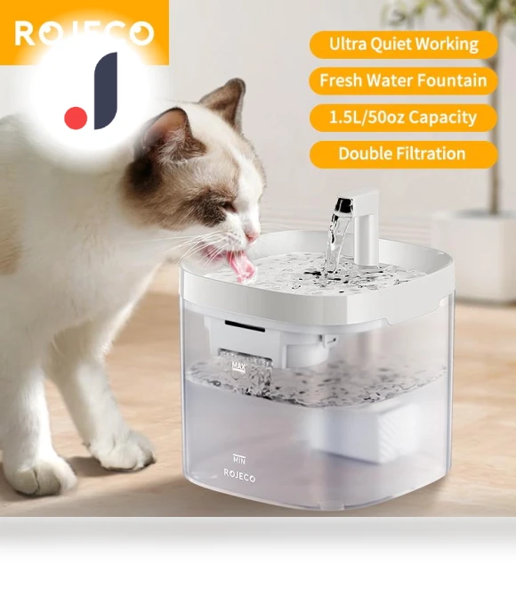 Smart Cat Water Fountain — Fountains, ROJECO