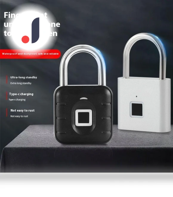 Smart Fingerprint Padlock — Smart Home Security, guangchang01