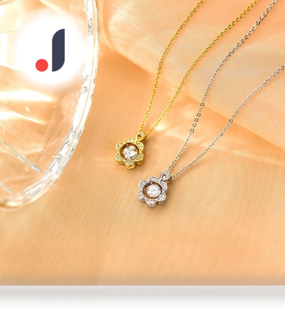 Smart Flower Necklace — Smart Jewelry, Original jewelry design