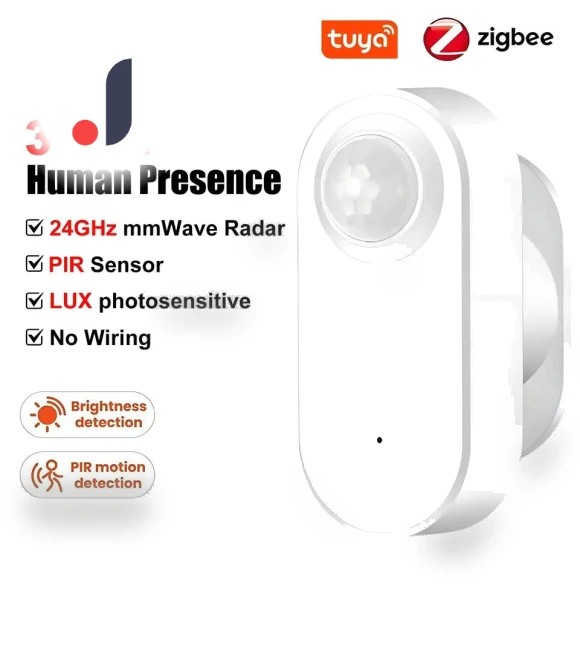 Smart Human Presence Sensor with PIR Motion Detection — Motion Sensors, Meiteai-All