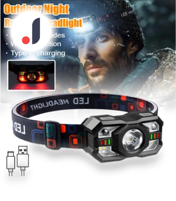 Smart IR Motion Sensor Headlamp — Flashlights, LIUXING Fire Outdoor Lighting Factory