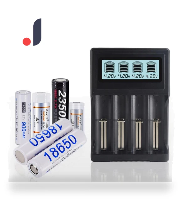 Smart LCD Display USB Charger for Lithium Batteries — Chargers, CAOWJiBrother