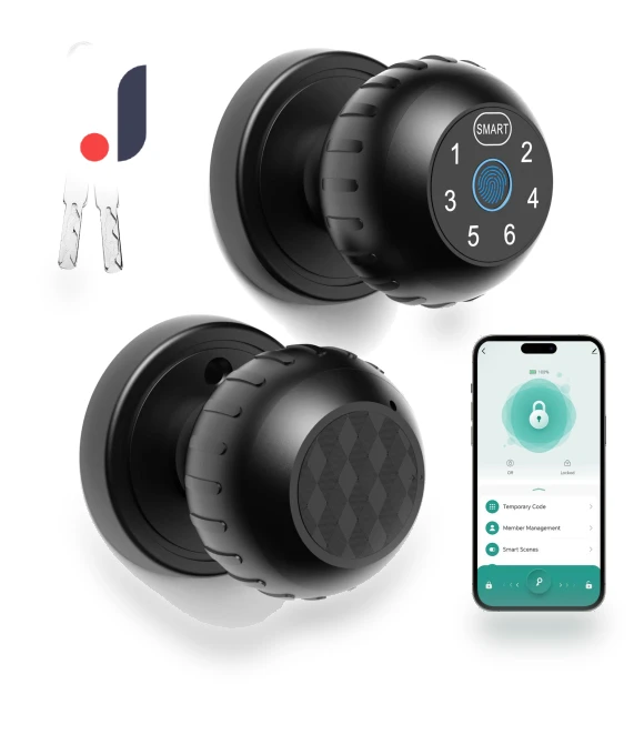 Smart Lock with Fingerprint and Remote Control — Smart Home Security, Viladepot