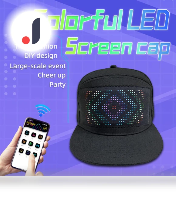 Smart Matrix Hat with APP Controlled Display — , Explorer Outdoors