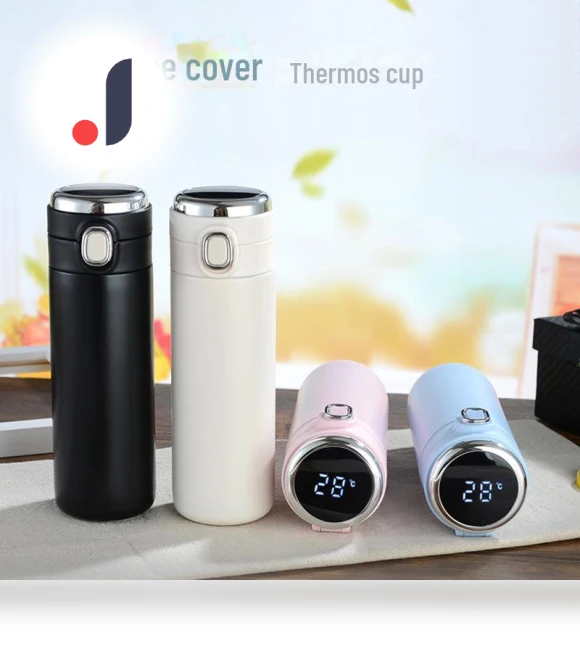 Smart Stainless Steel Thermo Mug — Travel Mugs & Tumblers, Pets Land