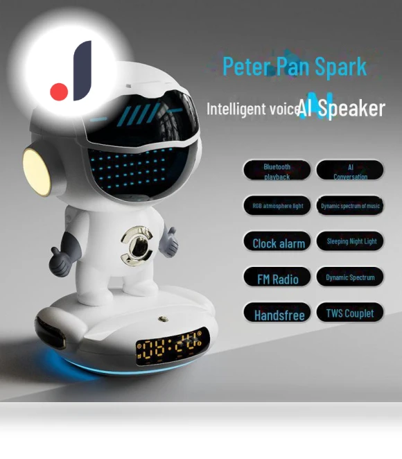 Smart Voice AI Robot Speaker — Portable Audio, Doubao