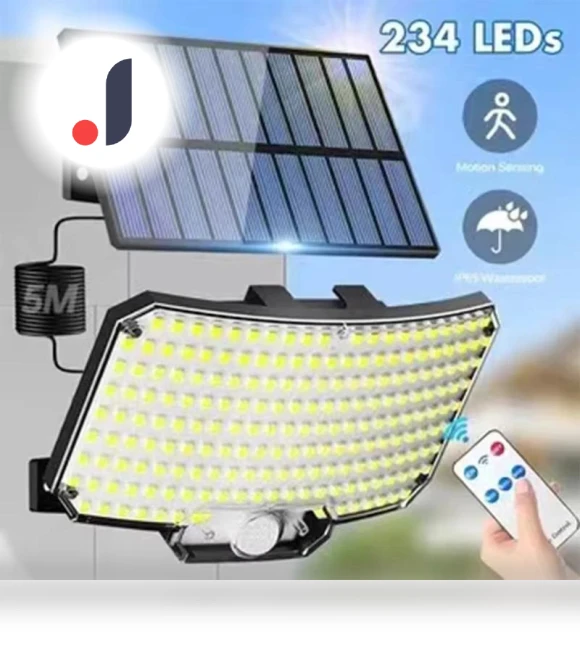 Solar Lights Outdoor 234LED 3 Modes Motion Sensor Flood Lights — Outdoor Security & Flood Lighting, AutoSphere
