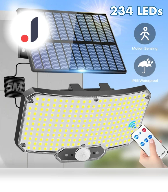 Solar Lights Outdoor With 3 Modes Motion Sensor — Outdoor Security & Flood Lighting, AutoSphere